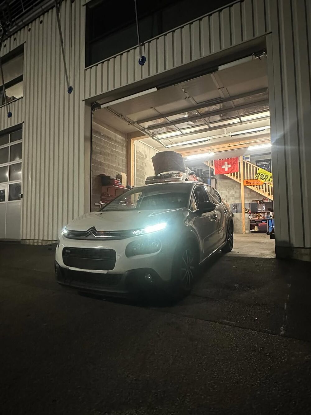 Citroën C3 PureTech, intervention à l'atelier Seb Mécanique à Aigle