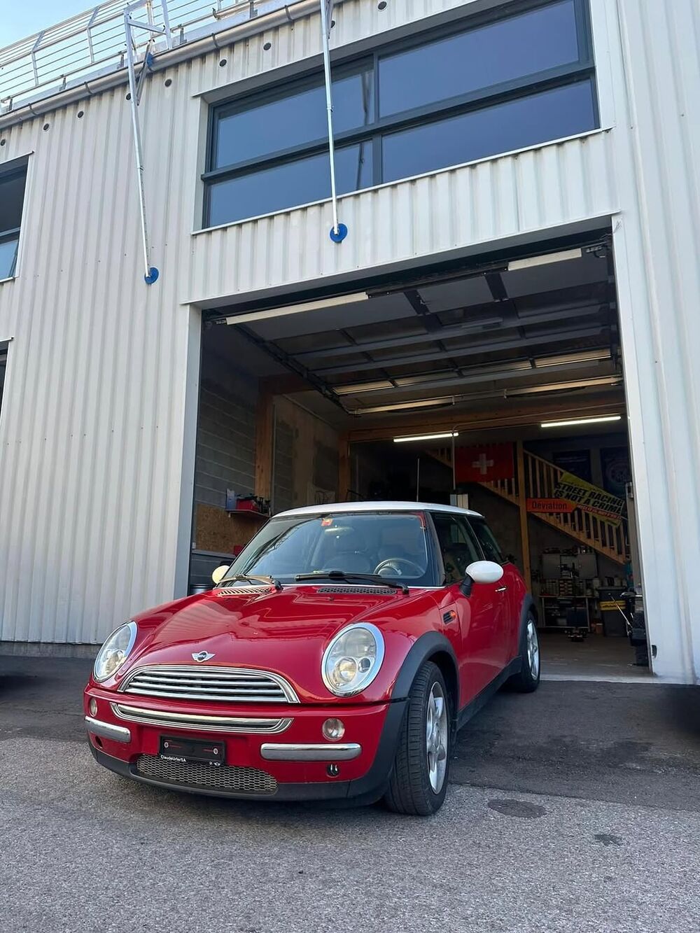 Mini Cooper 1.6, intervention à l'atelier Seb Mécanique à Aigle