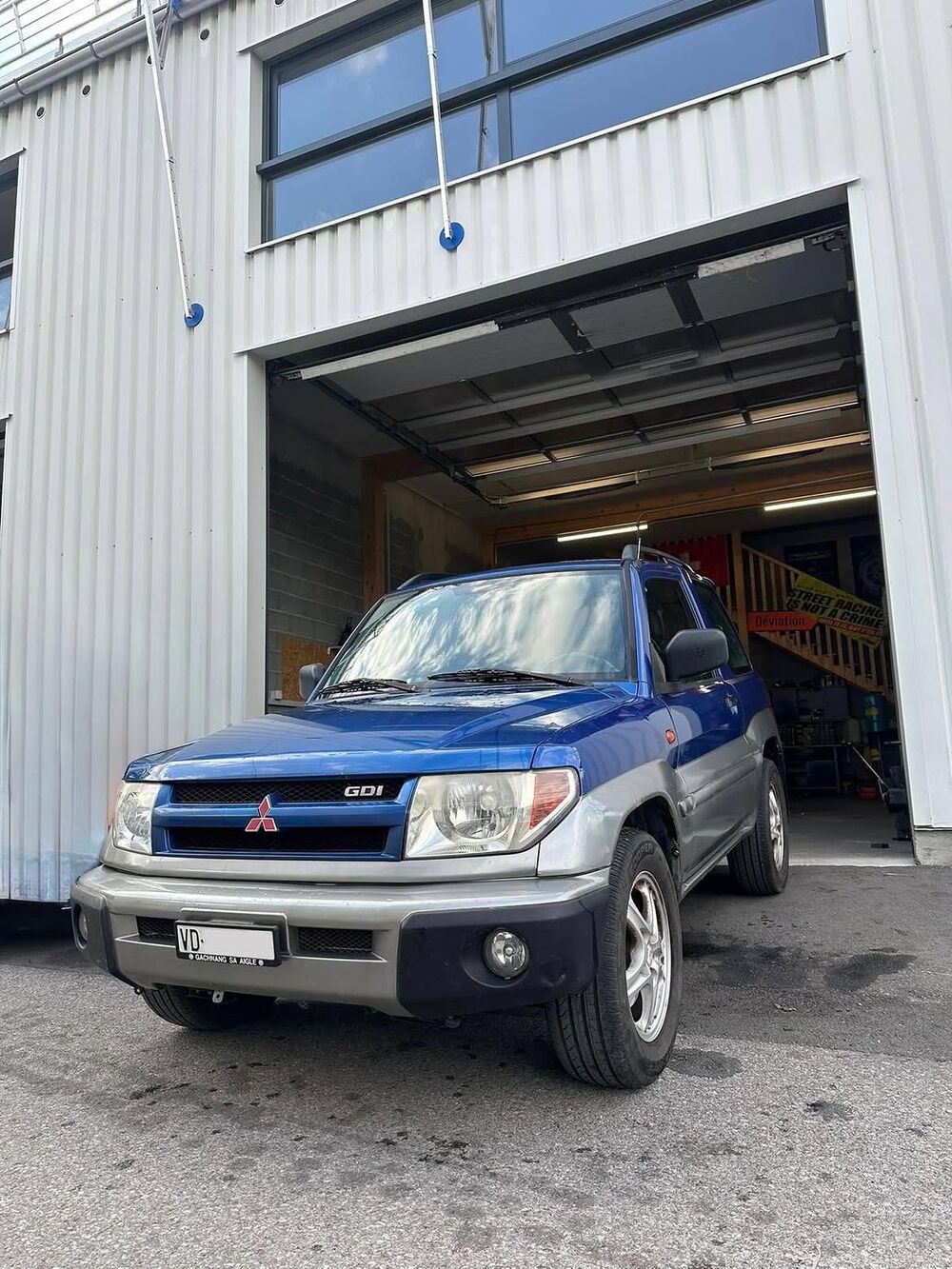 Mitsubishi Pajero, intervention à l'atelier Seb Mécanique à Aigle