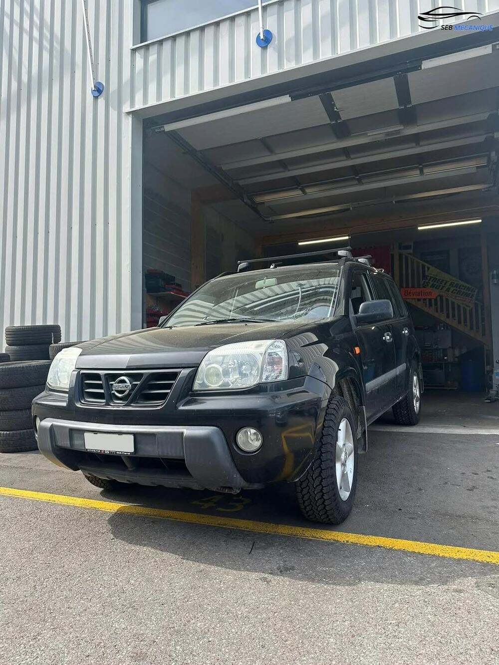 Nissan X-Trail, intervention à l'atelier Seb Mécanique à Aigle